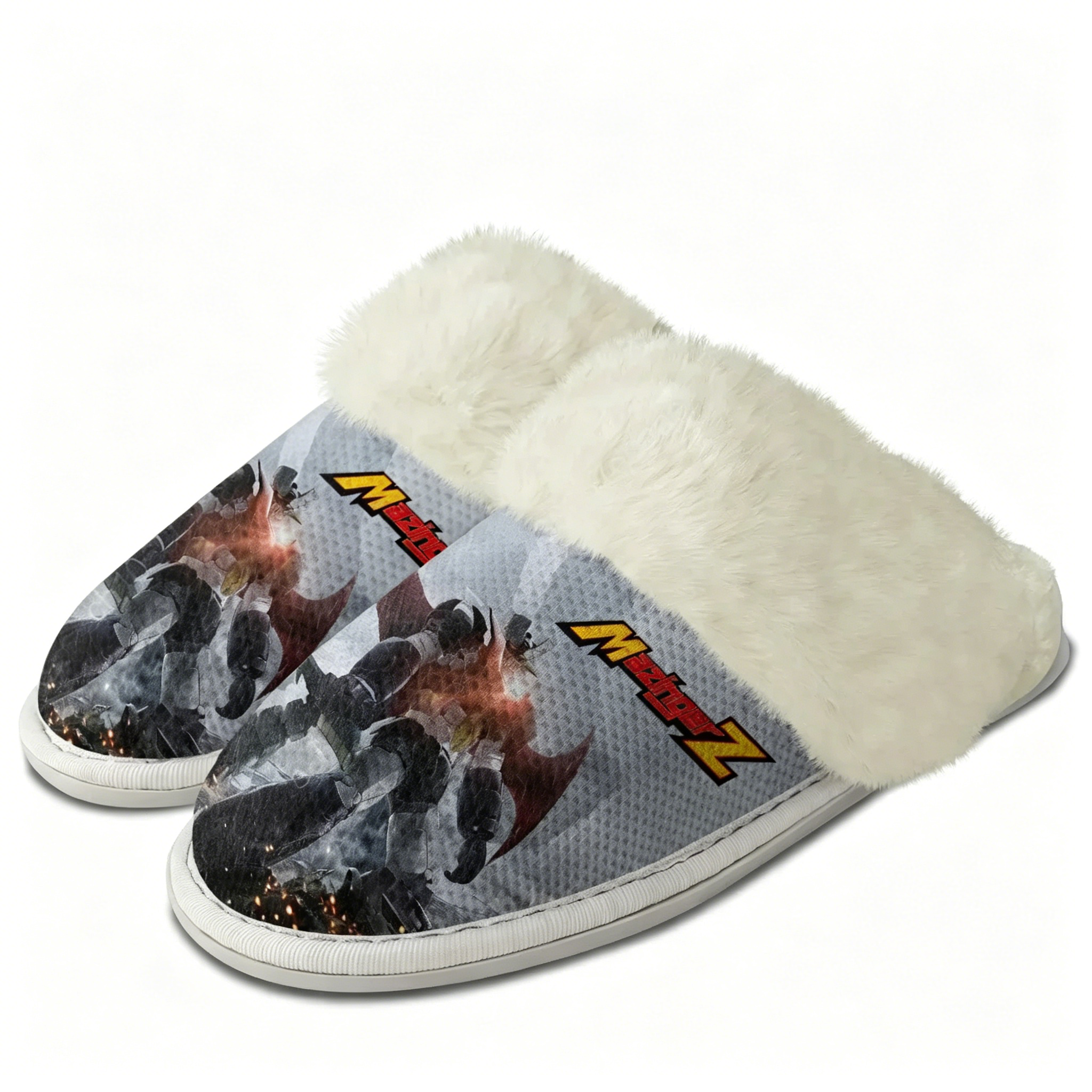 Mazinger Z Plush Slippers Anim - مراجعة Women'S Shoes Z وسعره