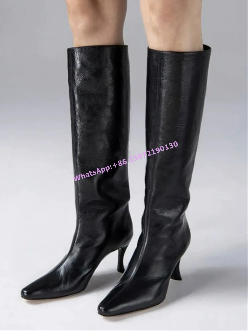 Strange Style Heels Solid Long - مراجعة Women'S Shoes Burgundy وسعره