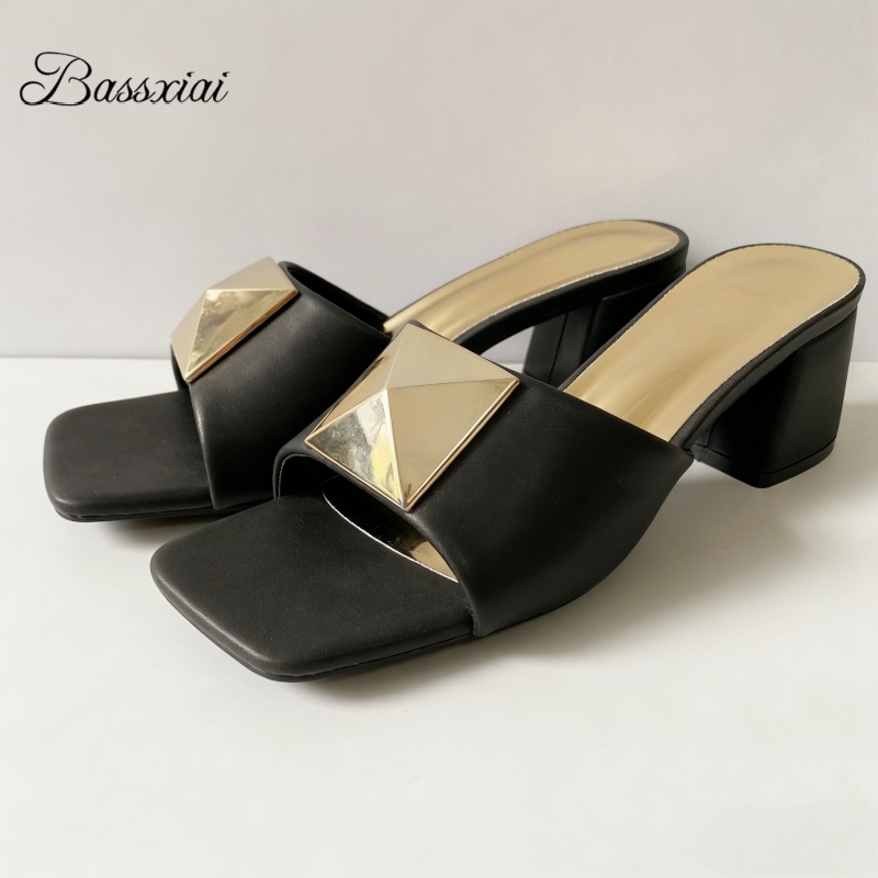 Concise Style Slingbacks Outwe - مراجعة Women Shoes Mules وسعره