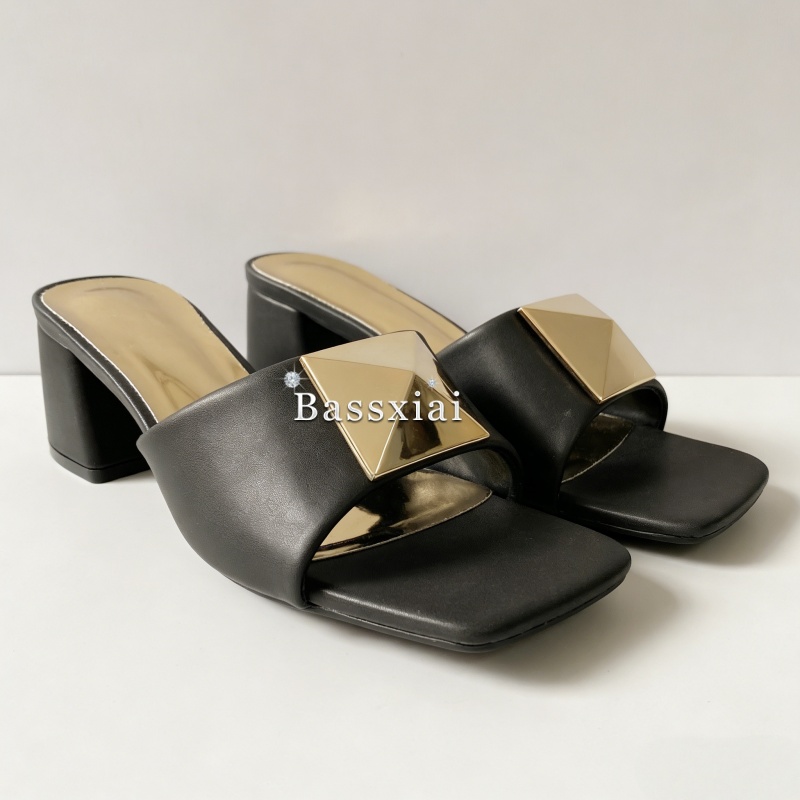 Concise Style Slingbacks Outwe - مراجعة Women Shoes Mules وسعره