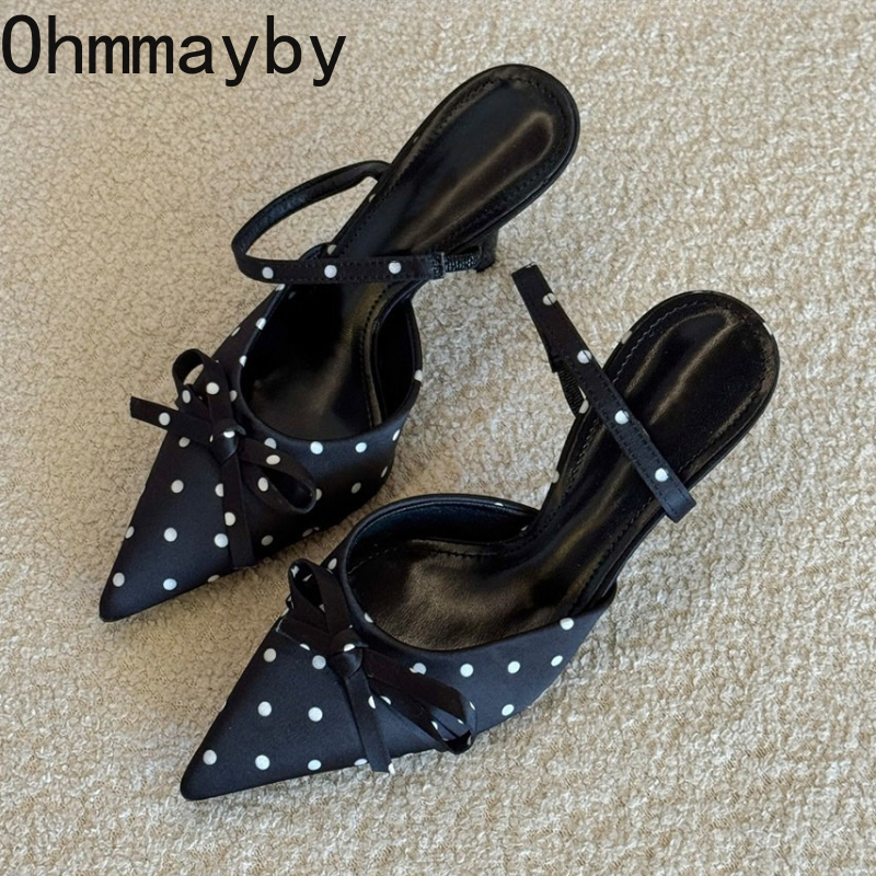 Pointed Toe High Heels Women D - مراجعة Women Shoes Mules وسعره